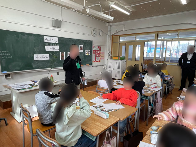 小学校での指導風景